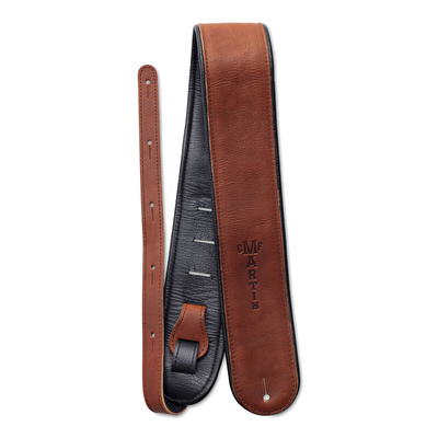 Martin 18A0028 Deri Kahverengi Akustik Gitar Askısı